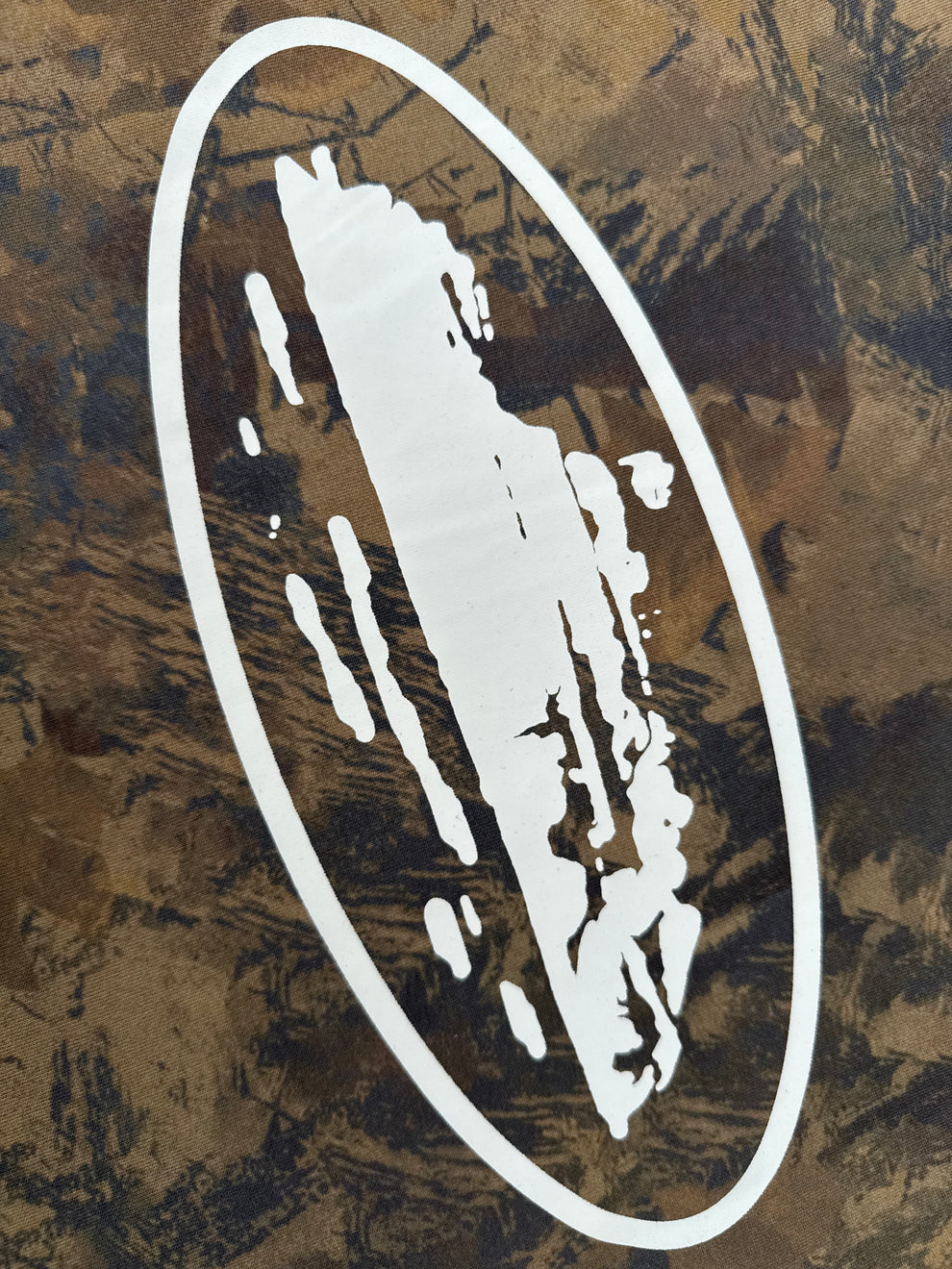 Corteiz Camo Forest Brown Tee