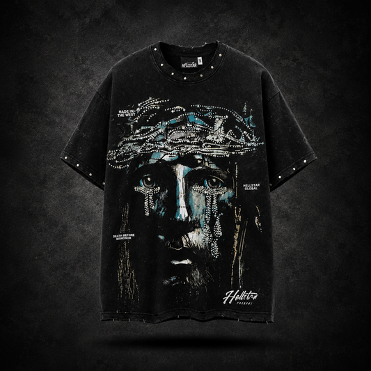 Playera Hellstar Crown of Thorns Negra