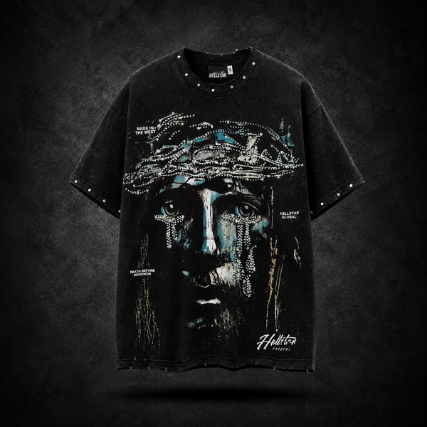 Playera Hellstar Crown of Thorns Negra