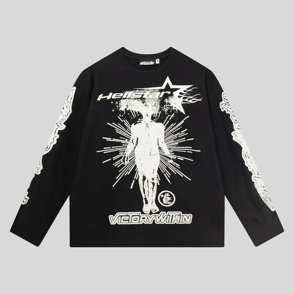 Victory Whitin Manga larga Hellstar