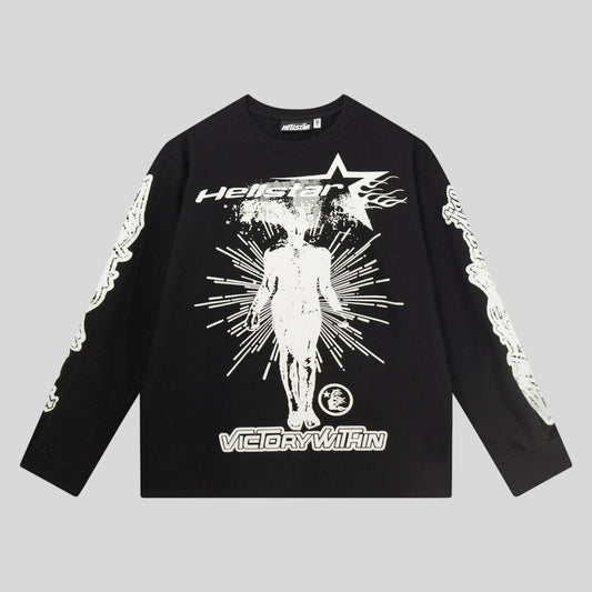 Victory Whitin Manga larga Hellstar