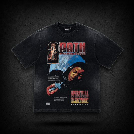 Playera Hellstar 2 Path Paradise Negra