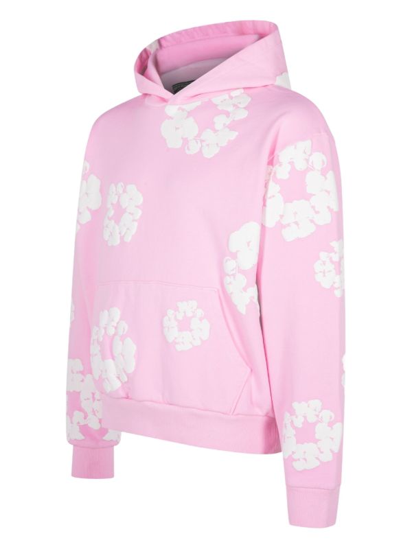 Hoodie Denim tears Rosa