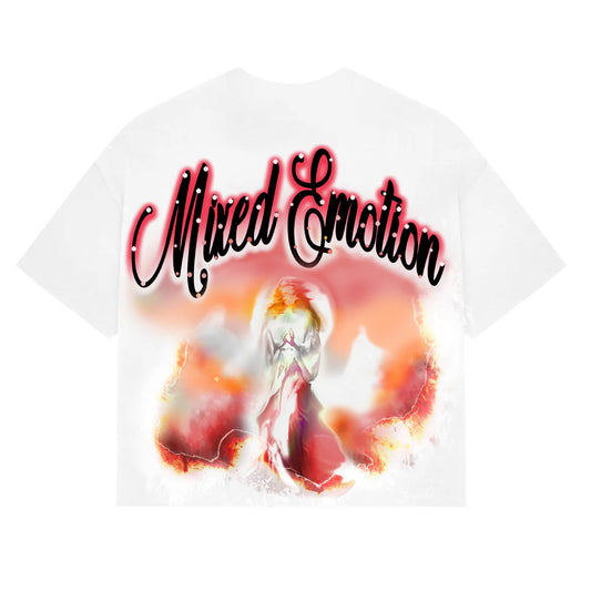 Playera Mixed Emotion – Heavenly Fire Pink