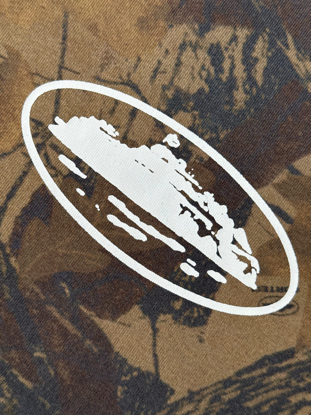 Corteiz Camo Forest Brown Tee