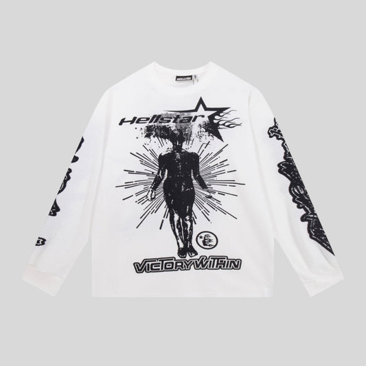 Victory Whitin White Manga larga Hellstar