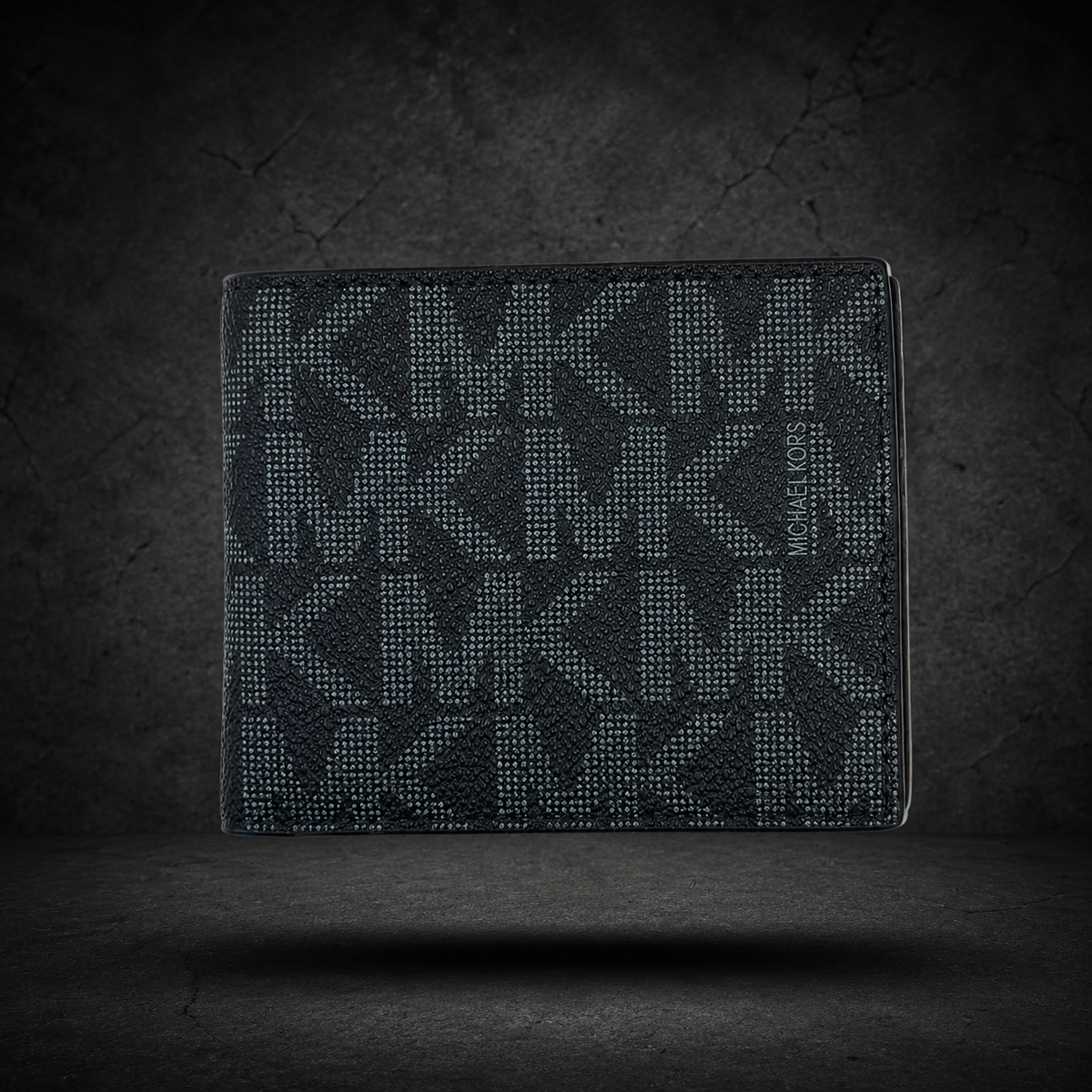 Cartera Michael Kors MK Monogram Azul