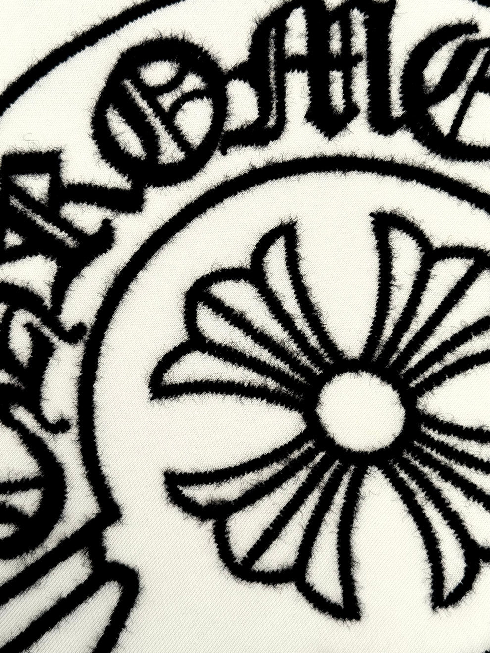 Chrome Hearts Horseshoe Cross White Tee