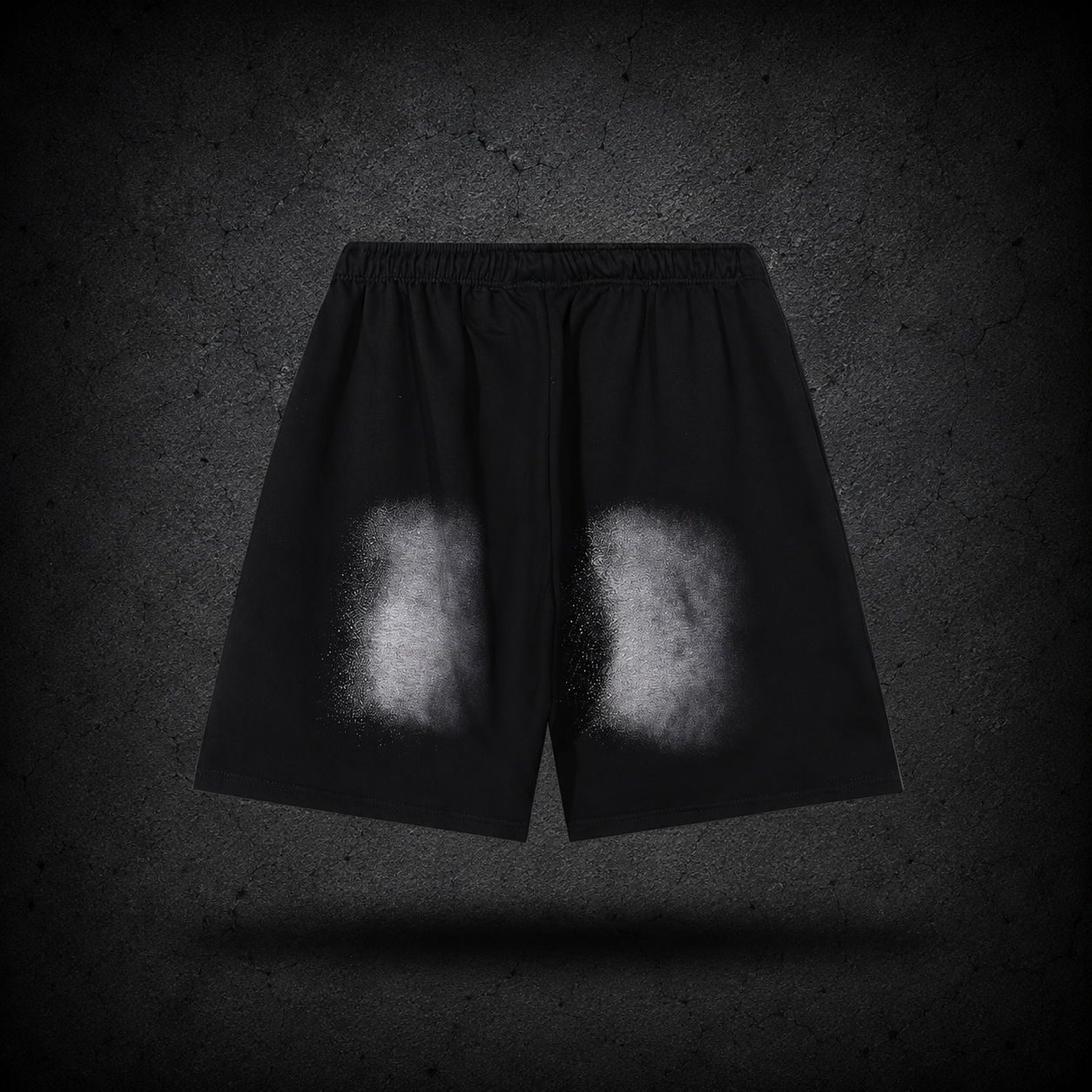 Short Hellstar Flame Black/White