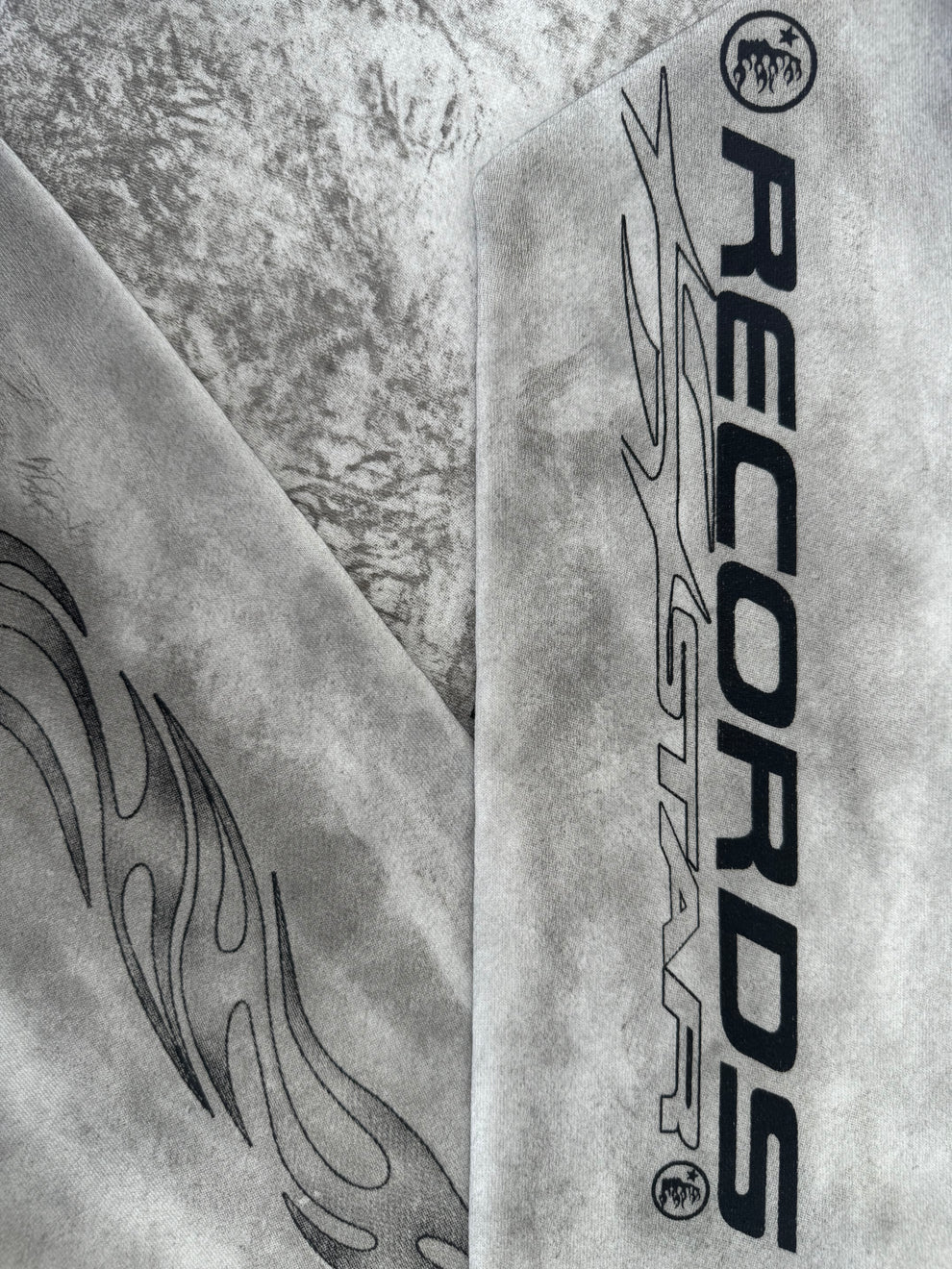 Hellstar Records White Graphic Hoodie