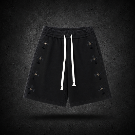 Short Chrome Cross Black