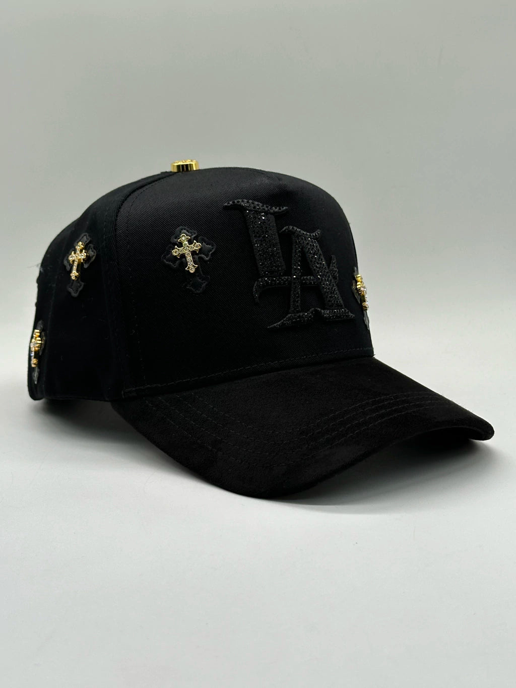 GORRA BIG BOSS // X KLAN HATS LA CRUZ GOLD