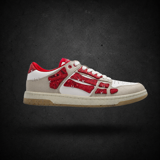 BANDANA SKEL TOP LOW ROJO