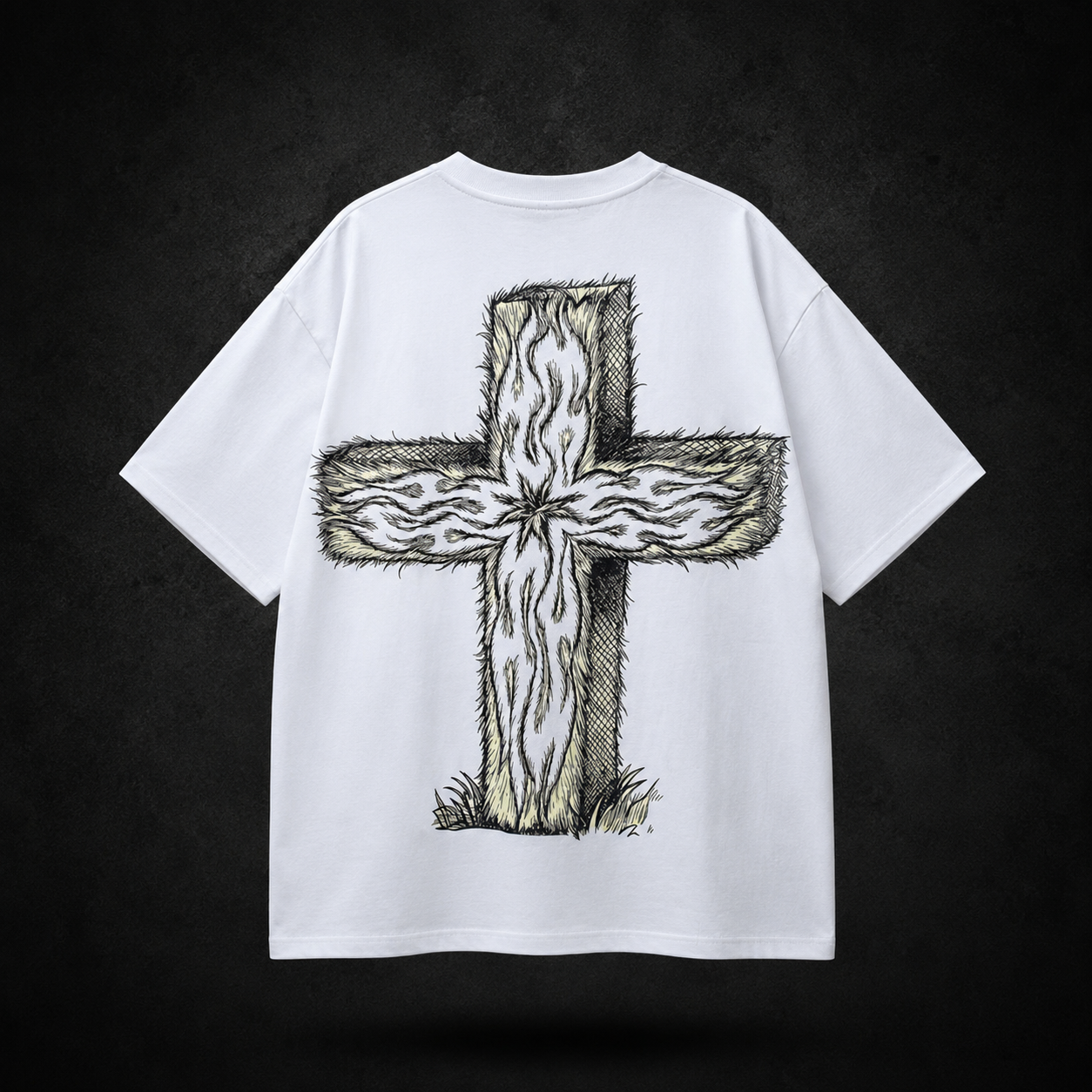 Playera Hellstar Path to Paradise Blanca