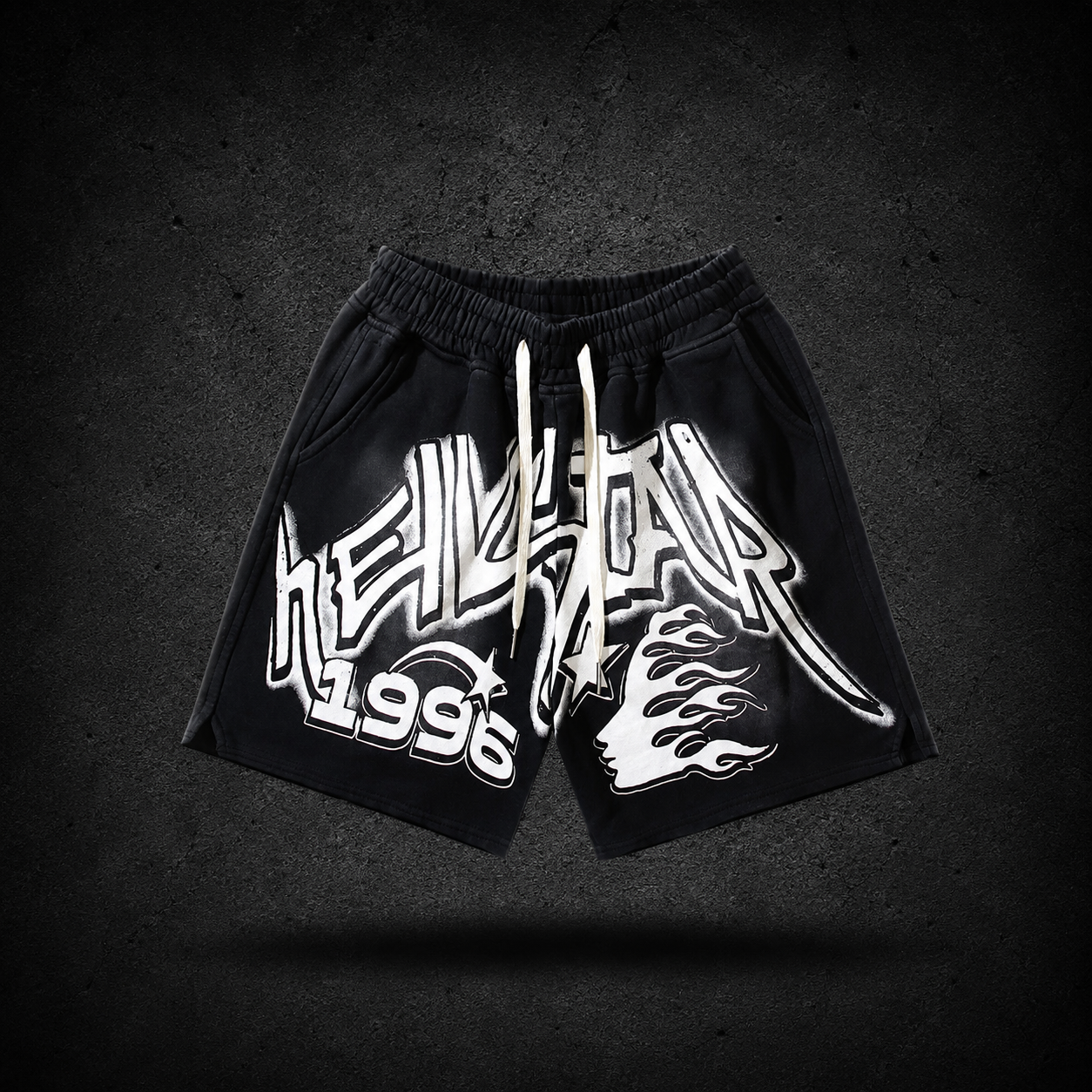 Short Hellstar Graffiti 1996 Negro