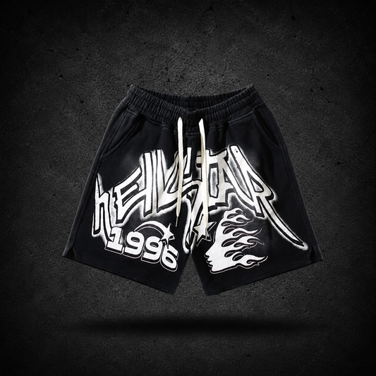Short Hellstar Graffiti 1996 Negro