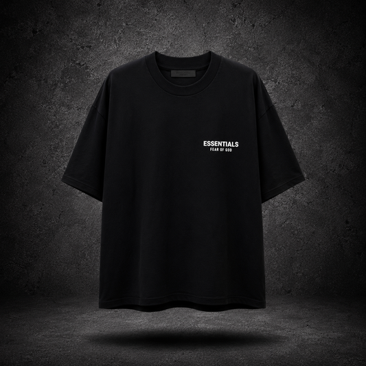 ESSENTIALS SS25 NEGRO