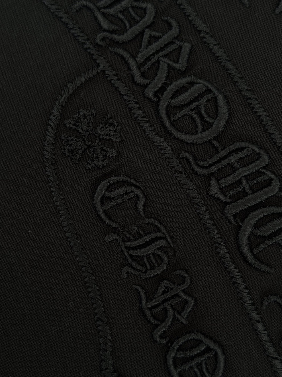 Chrome Hearts Tonal Black Tee 🖤