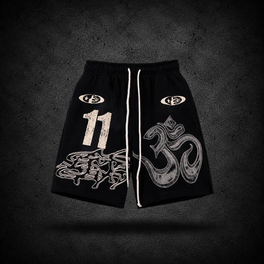 Short Streetwear Om 11 Negro