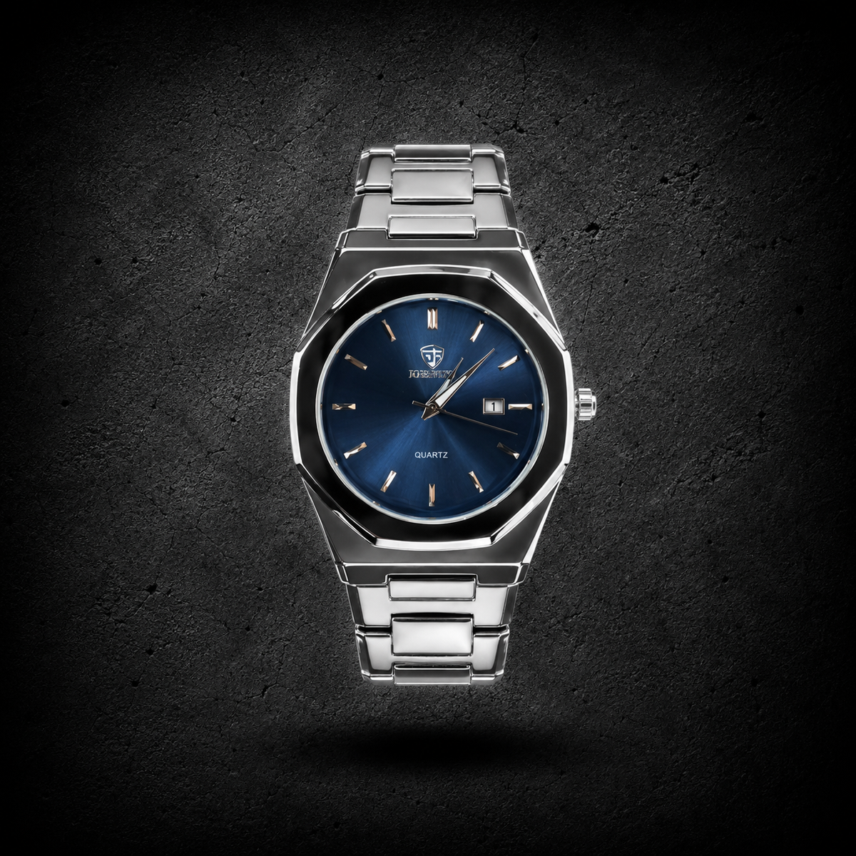 Reloj Silver Blue Edition