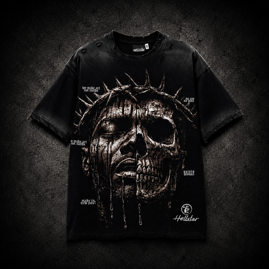 Playera Hellstar Crown of Shadows Negra