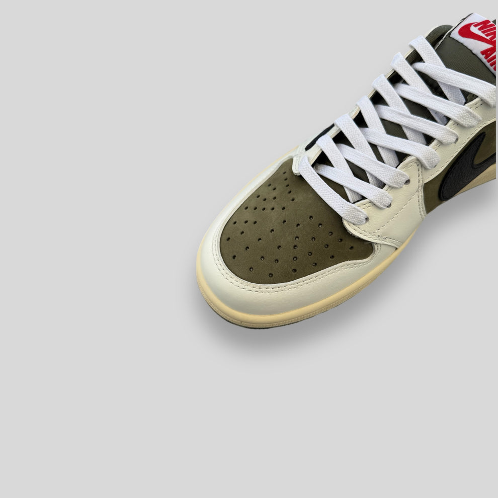 Air Jordan 1 Low x Travis Scott Reverse Olive