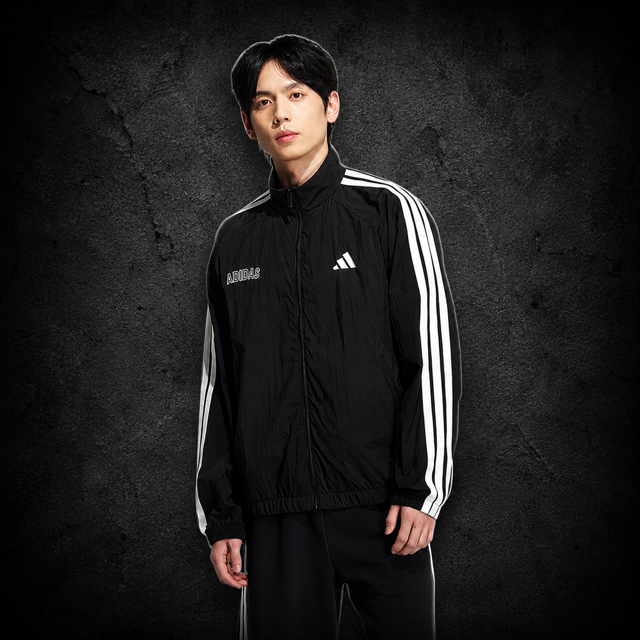 Sudadera Adidas 3-Stripes Black