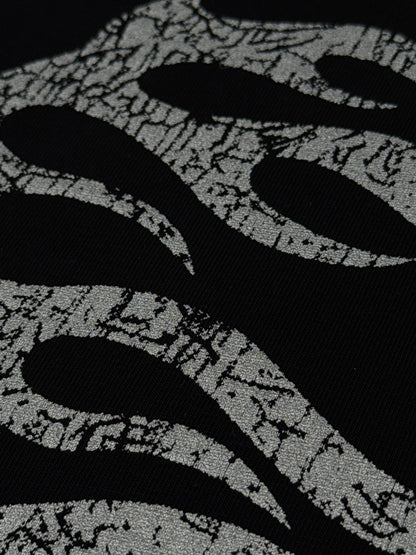 Playera Hellstar Graffiti Logo Black