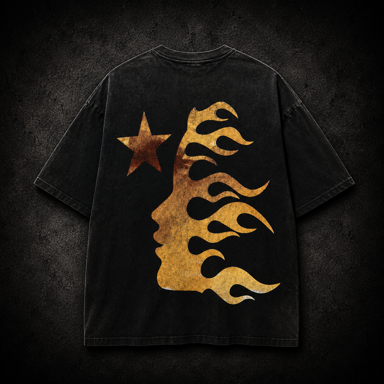 Playera Hellstar Cyber Vision Negra