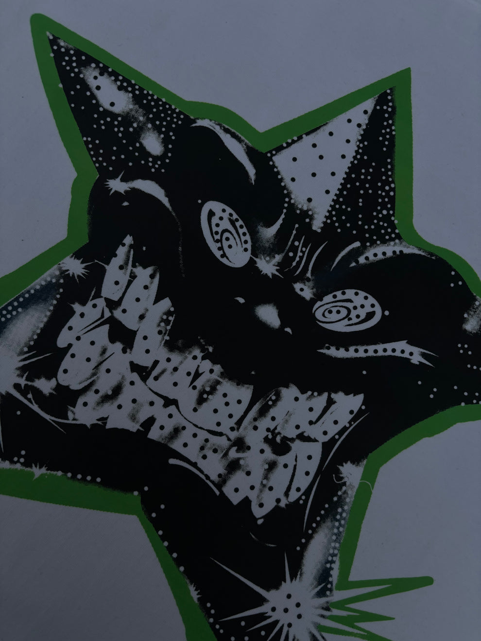 Playera Hellstar Demon Star Blanca