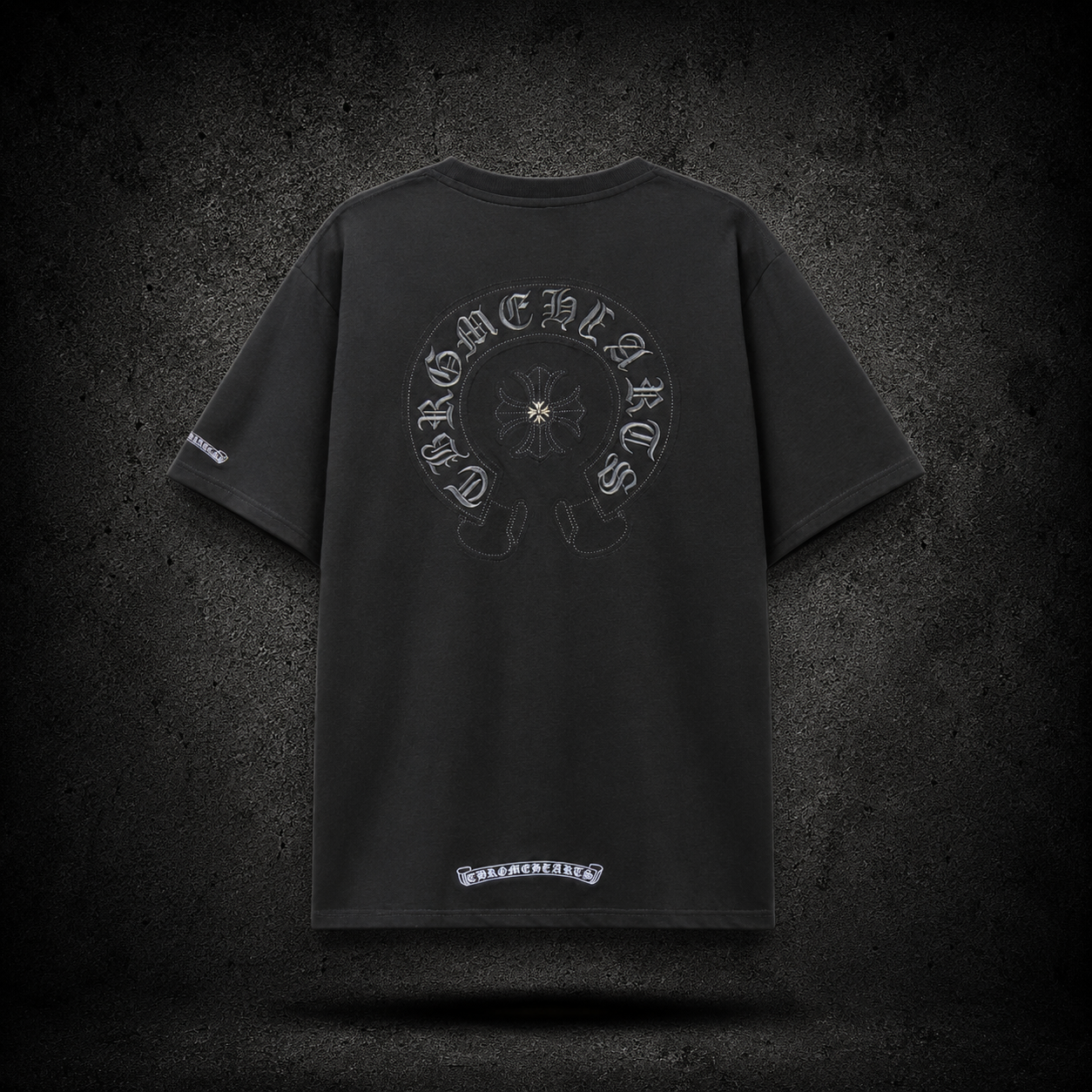 Playera Chrome Hearts Black Horseshoe