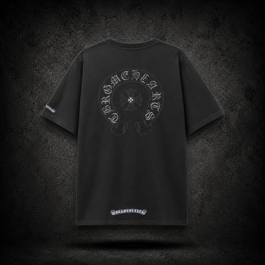 Playera Chrome Hearts Black Horseshoe