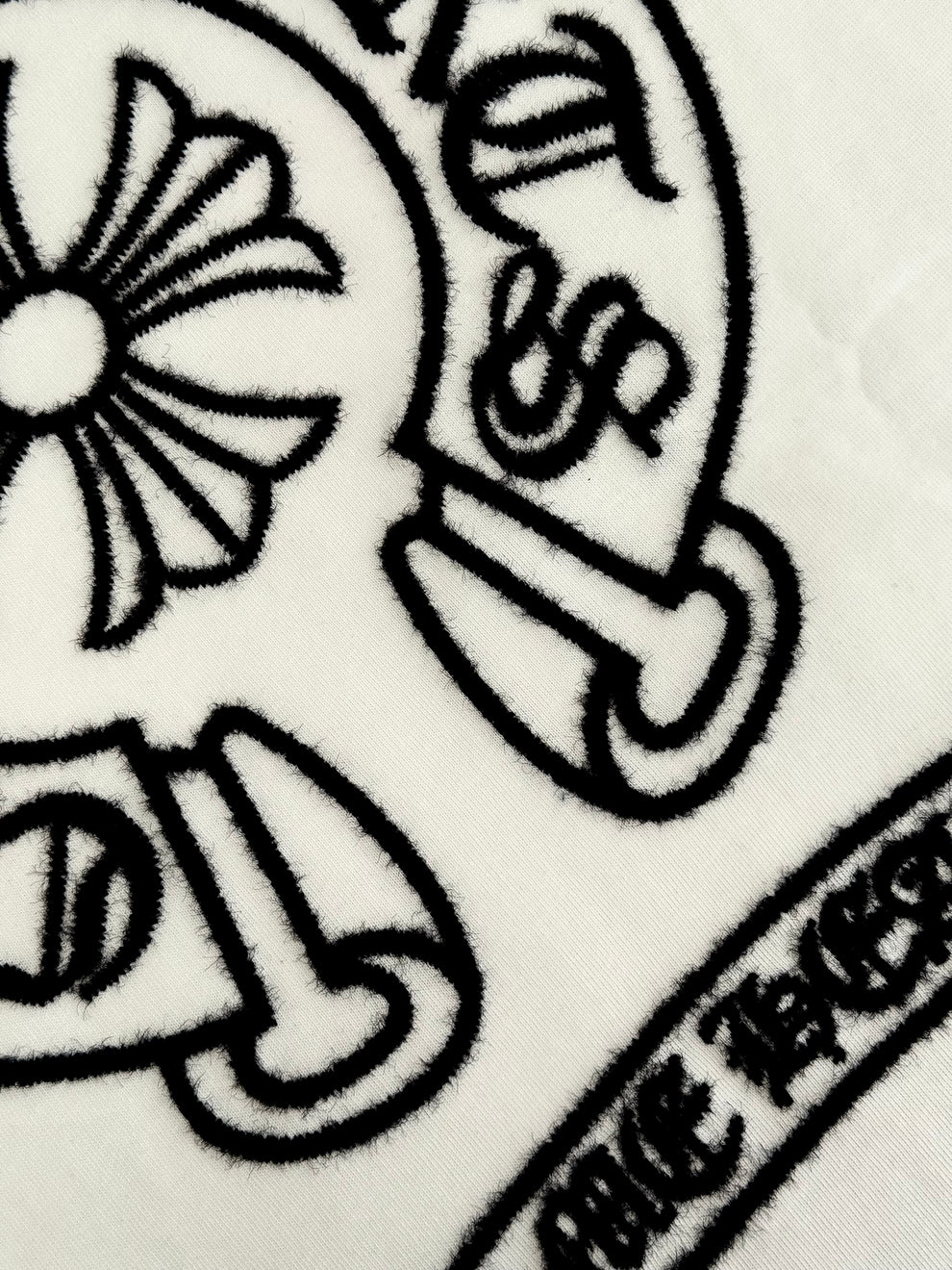 Chrome Hearts Horseshoe Cross White Tee