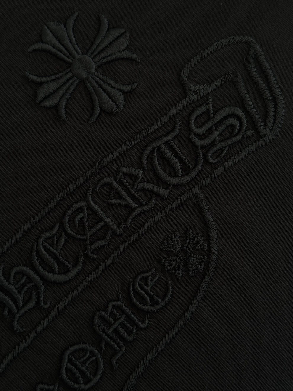 Chrome Hearts Tonal Black Tee 🖤
