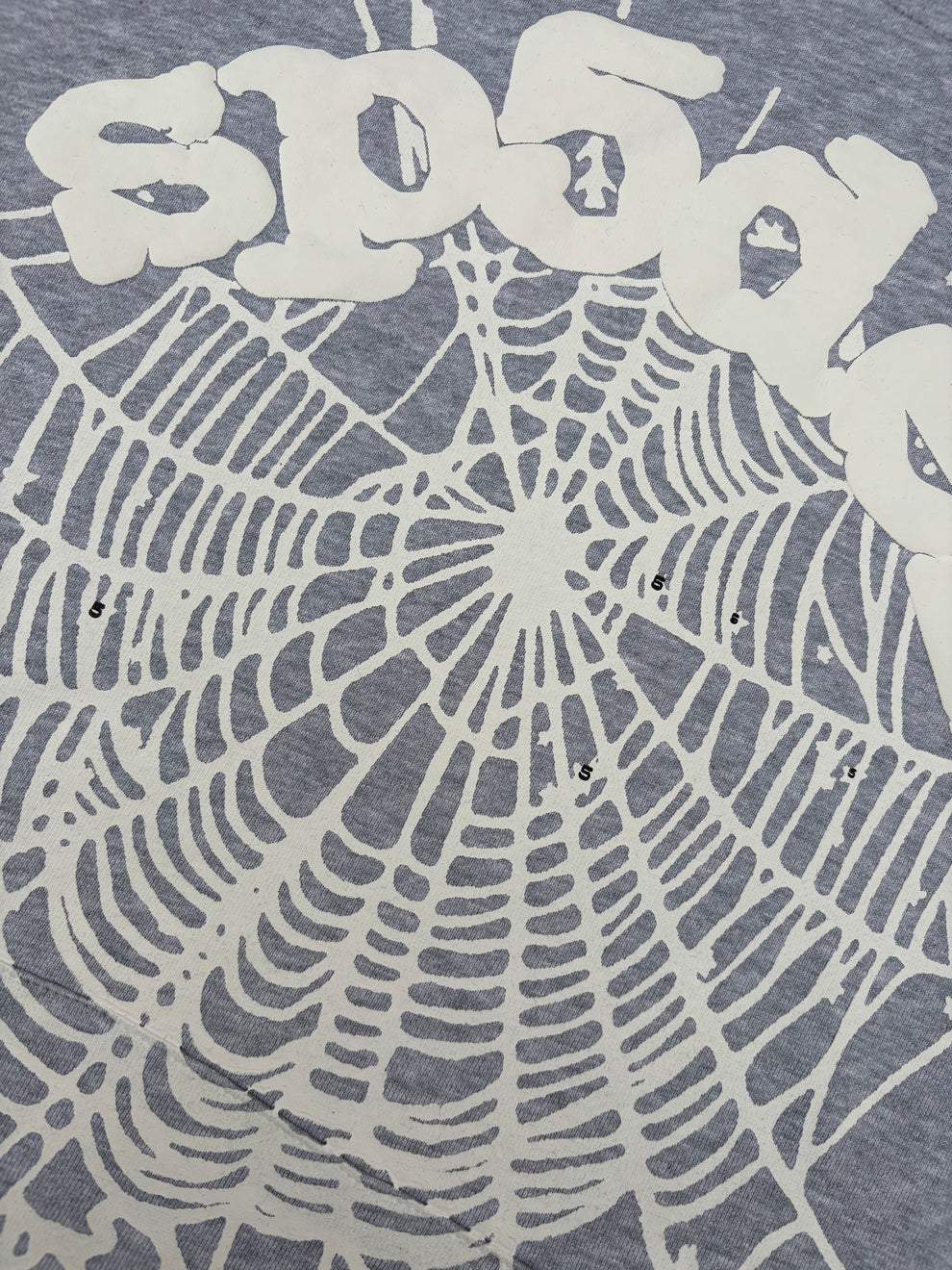 Hoodie Sp5der Web Grey