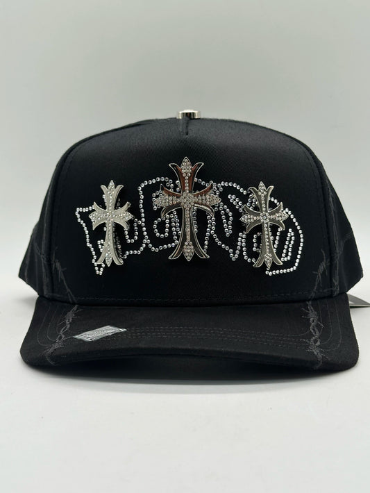 Bigg boss "cruces bendecido plateado"