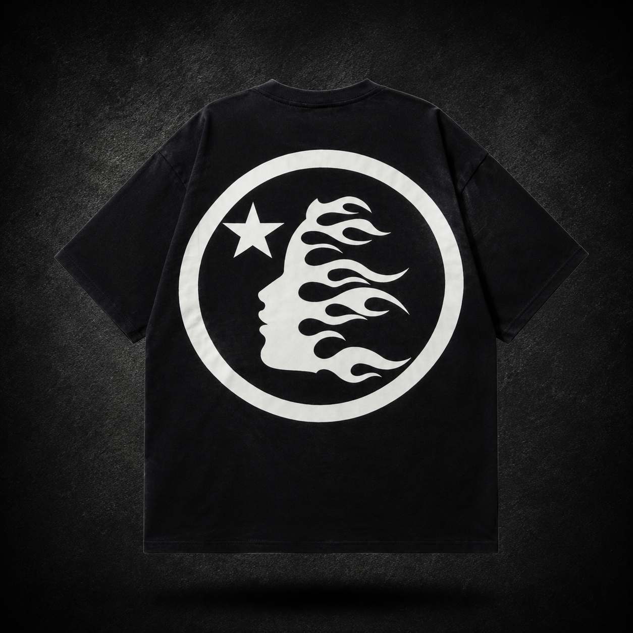Playera Hellstar Classic Logo Negra