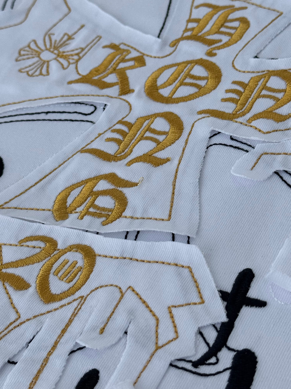 Chrome Hearts Cross Hong Kong White Tee