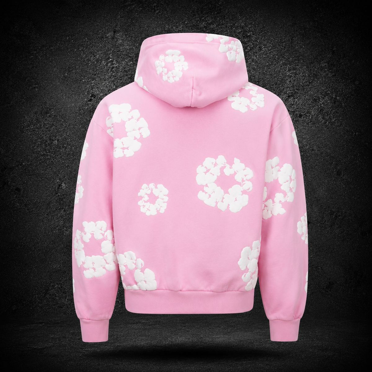 Hoodie Denim tears Rosa