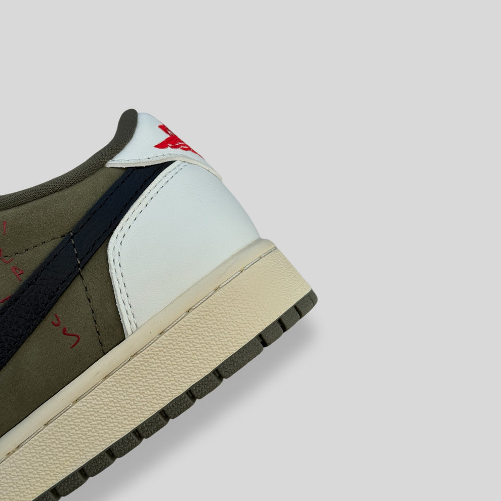 Air Jordan 1 Low x Travis Scott Reverse Olive