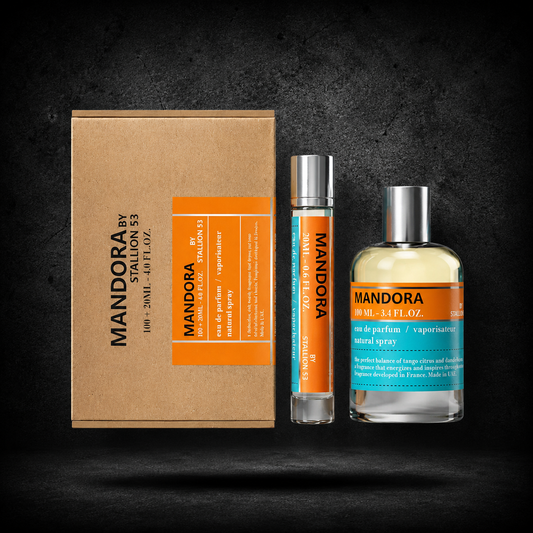 PERFUME Mandora by Stallion 53 EDP 100 ml + Travel Spray 20 ml