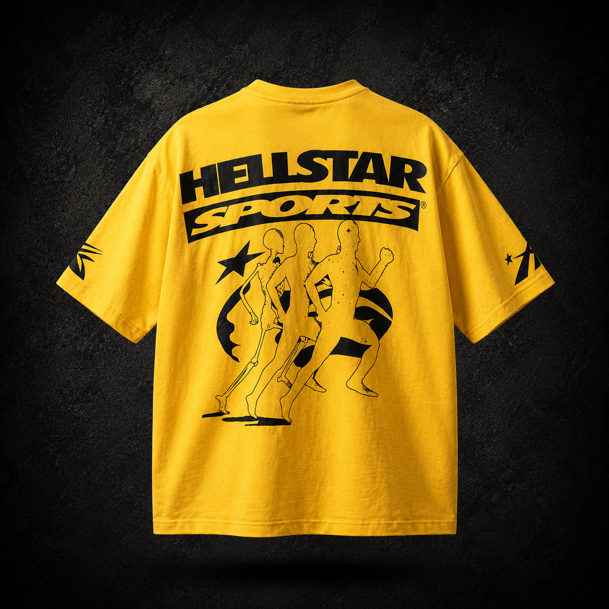 Playera Hellstar Solar Yellow