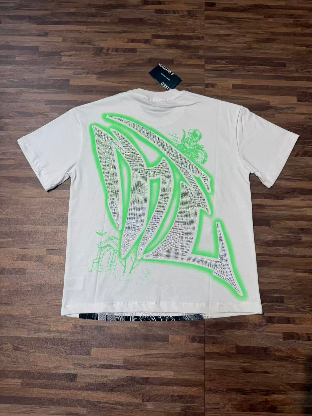 Playera Mixed Emotion – Toxic Rider White