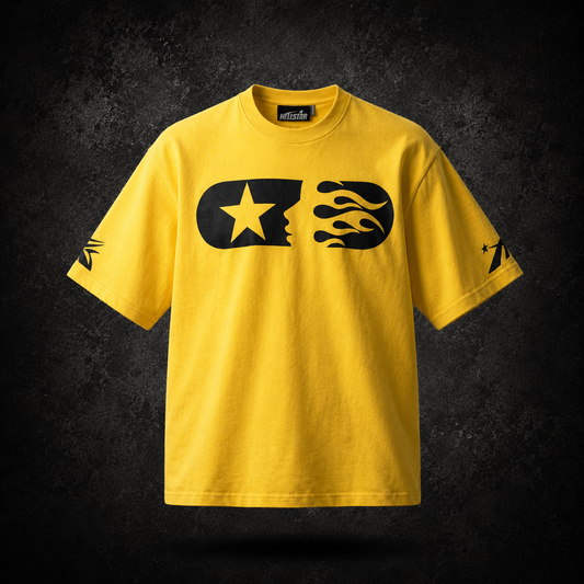 Playera Hellstar Solar Yellow