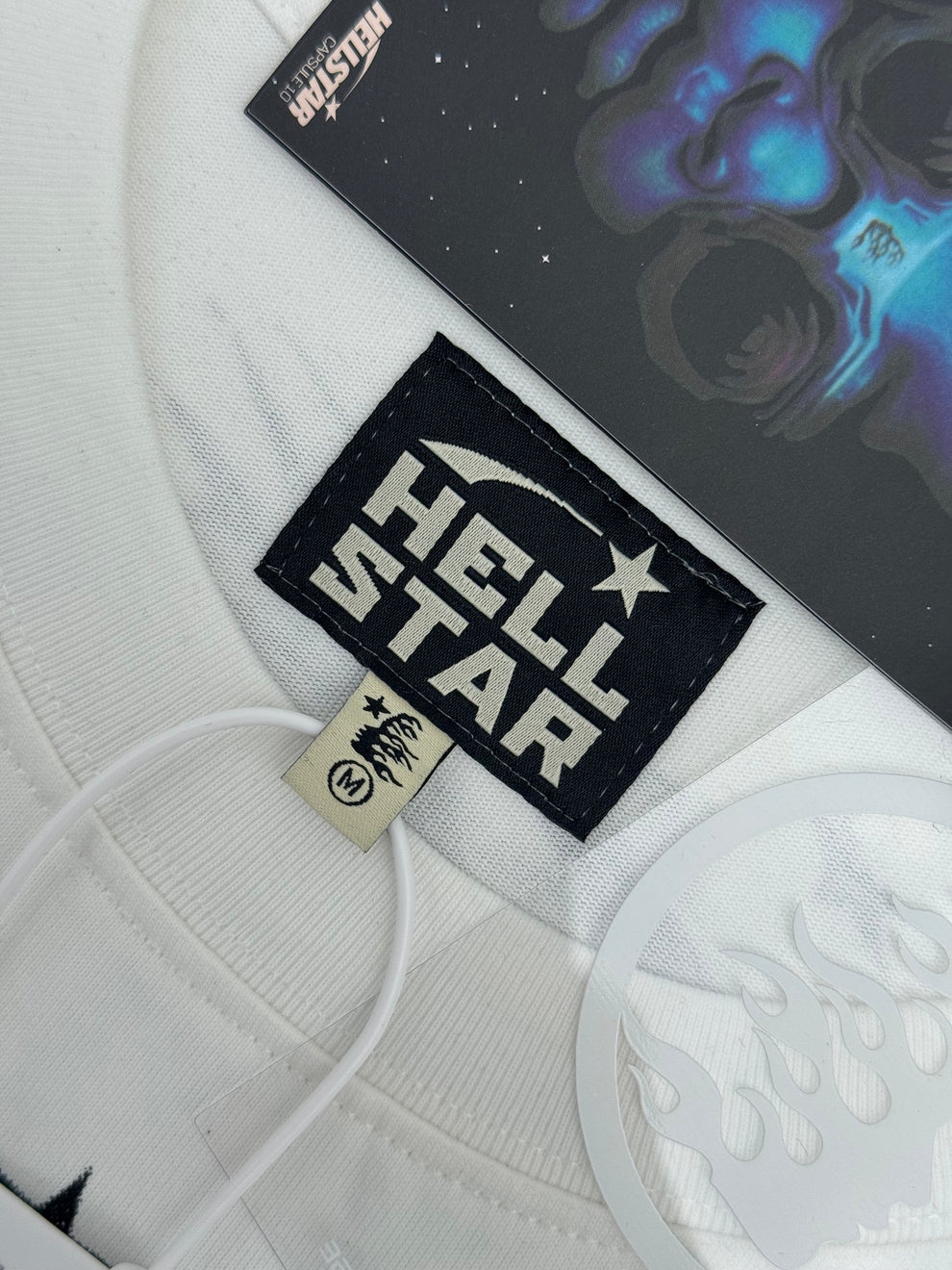 Playera Hellstar Lost in Paradise Blanca
