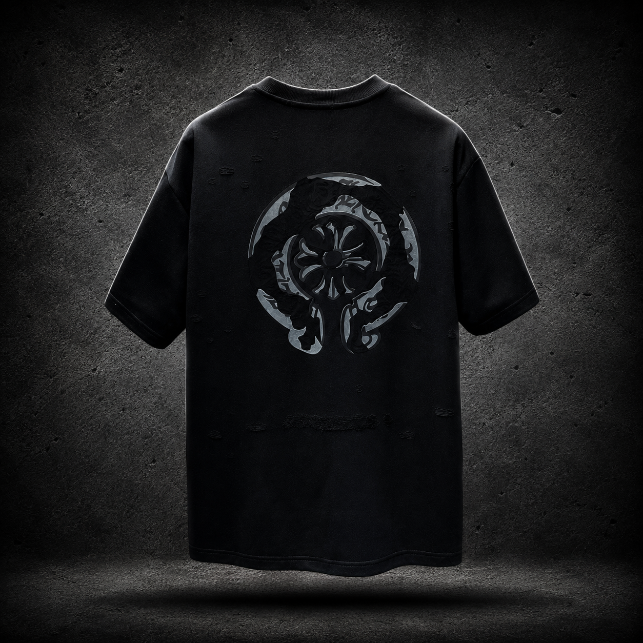 Chrome Hearts Cross Emblem Black Tee