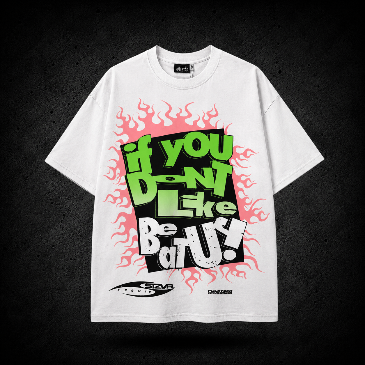Playera Hellstar Be You White
