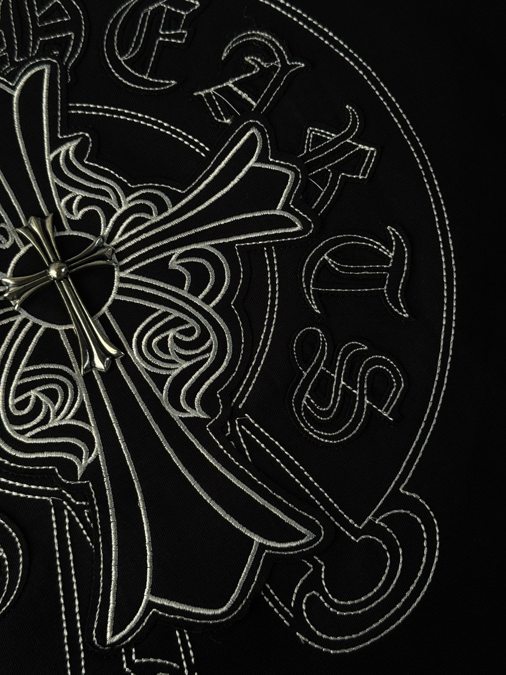 3 Cruzes De Metal Chrome Hearts