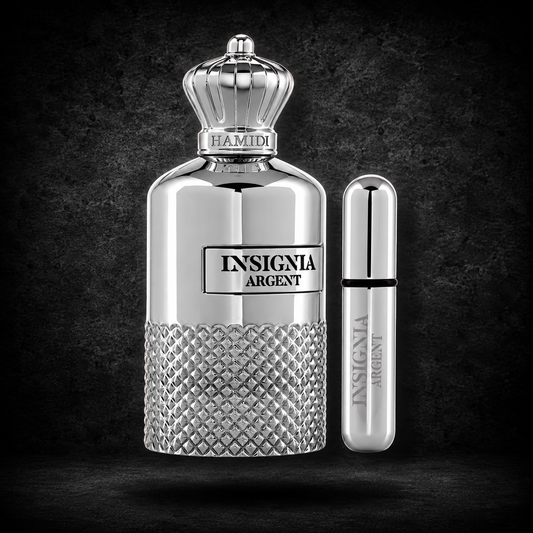 PERFUME Hamidi Insignia Argent Eau de Parfum 100ml + Travel Spray