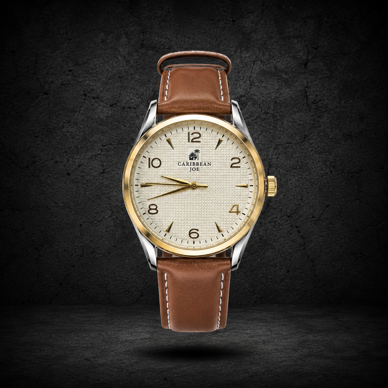 Reloj Caribbean Joe – Gold Brown